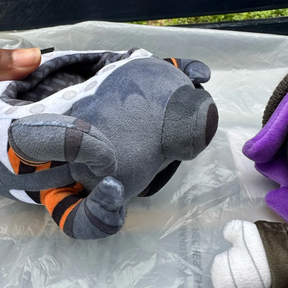 NWT Glitch Productions Murder Drones Uzi & Spaceship Kart Plush‎ Figure Set